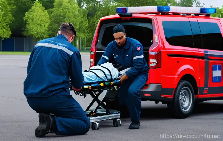 응급구조사와 전문 지식 확장법 - Here are three detailed image prompts in English, adhering to all specified guidelines: